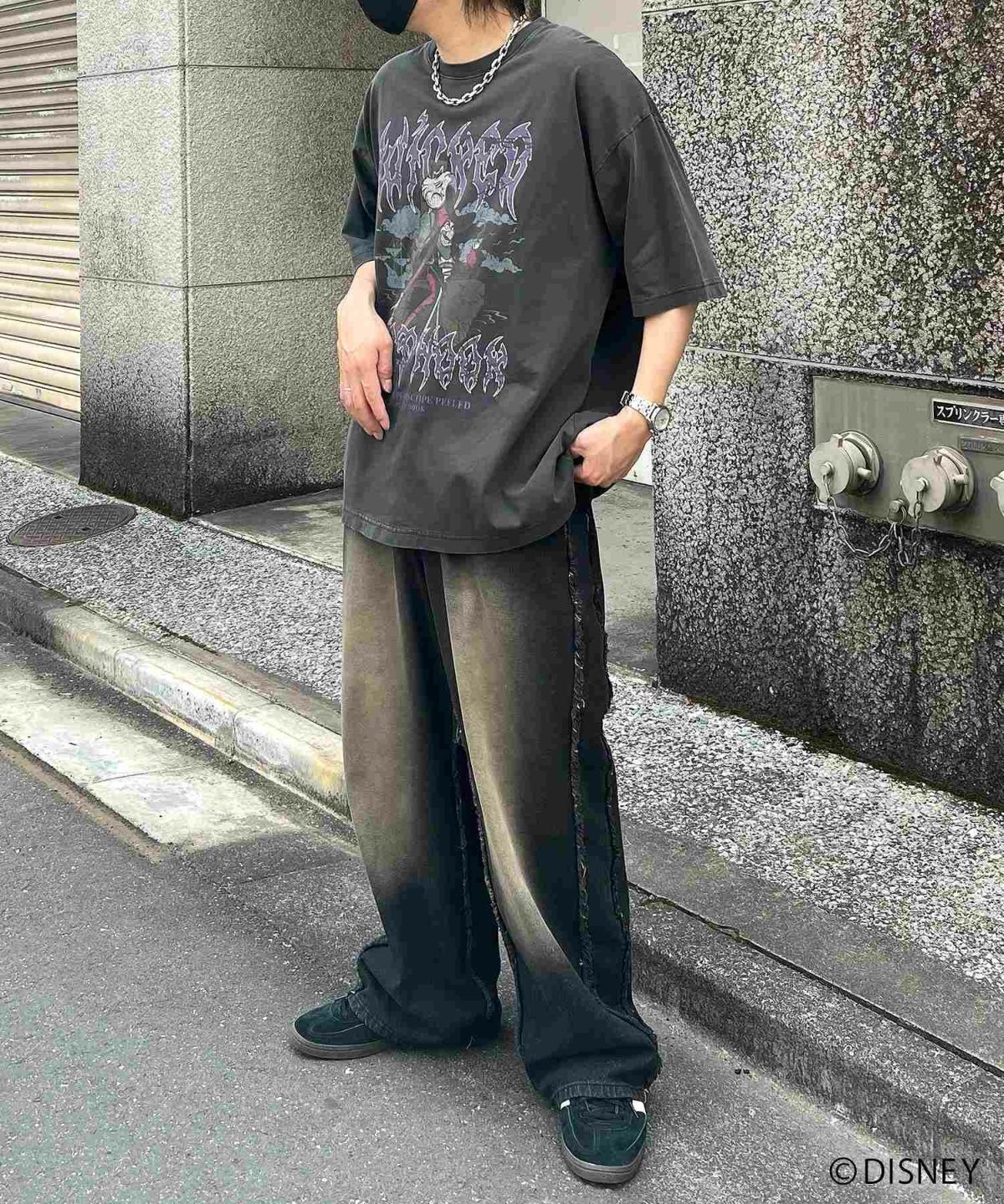 S ヴィランズ リバーシブルブルゾン グラニフ シルエット villains