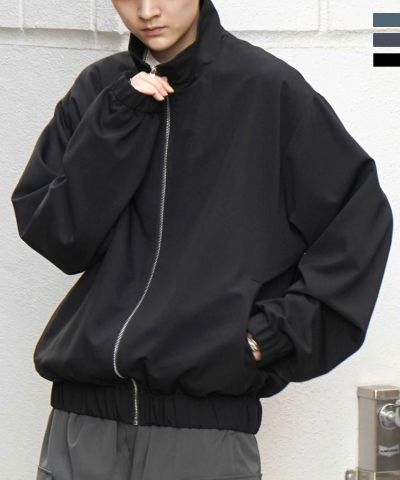 Confirm（コンファーム）ビッグシルエット スタンドネックブルゾン フルジップジャケット