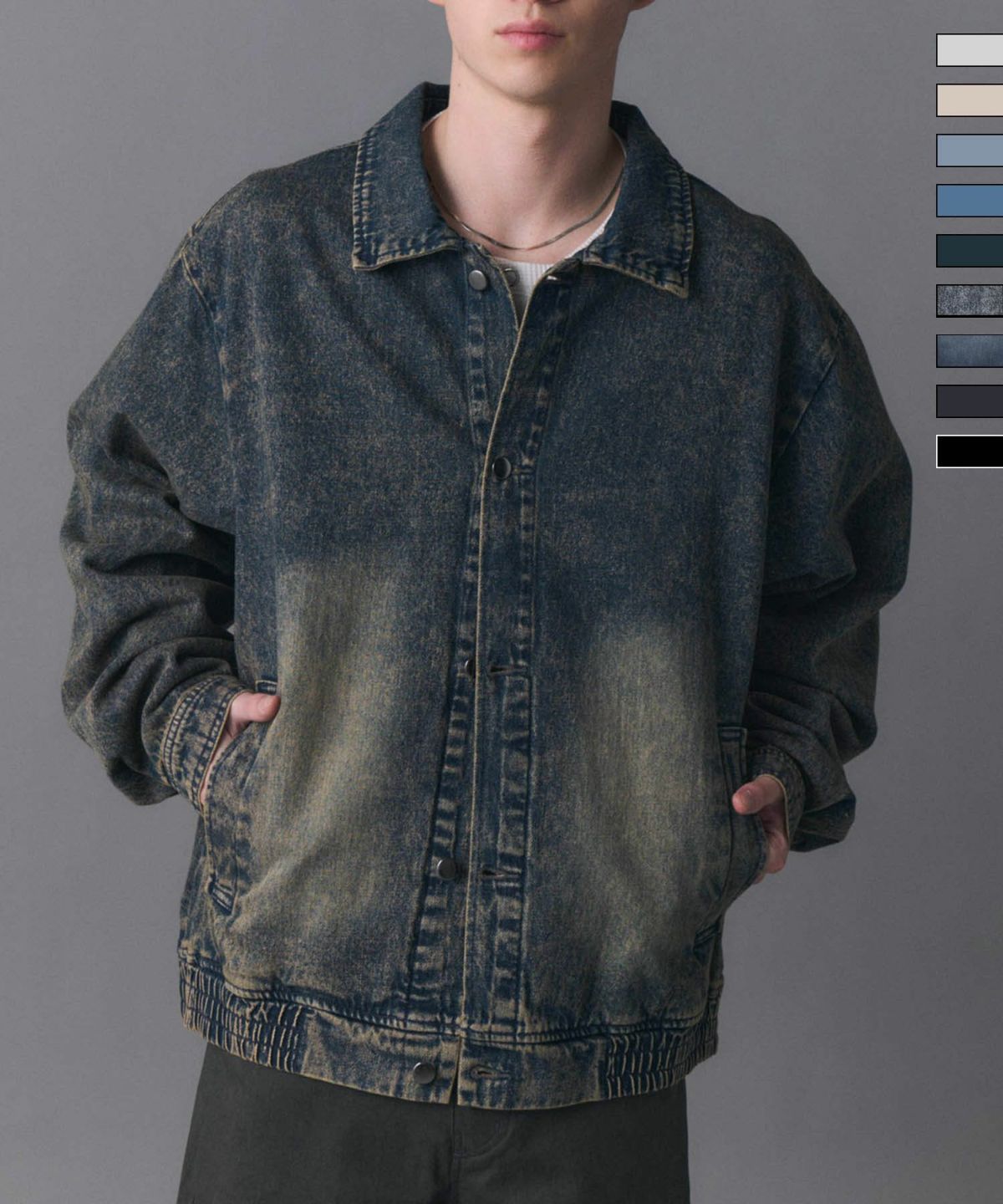 Confirm(コンファーム)ビッグシルエット ヴィンテージライク ケミカル