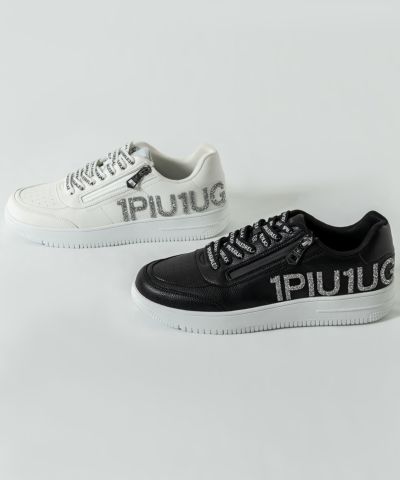 1PIU1UGUALE3 RELAX(ウノピゥウノウグァーレトレ リラックス)スパークリングロゴスニーカー 9月上旬お届け