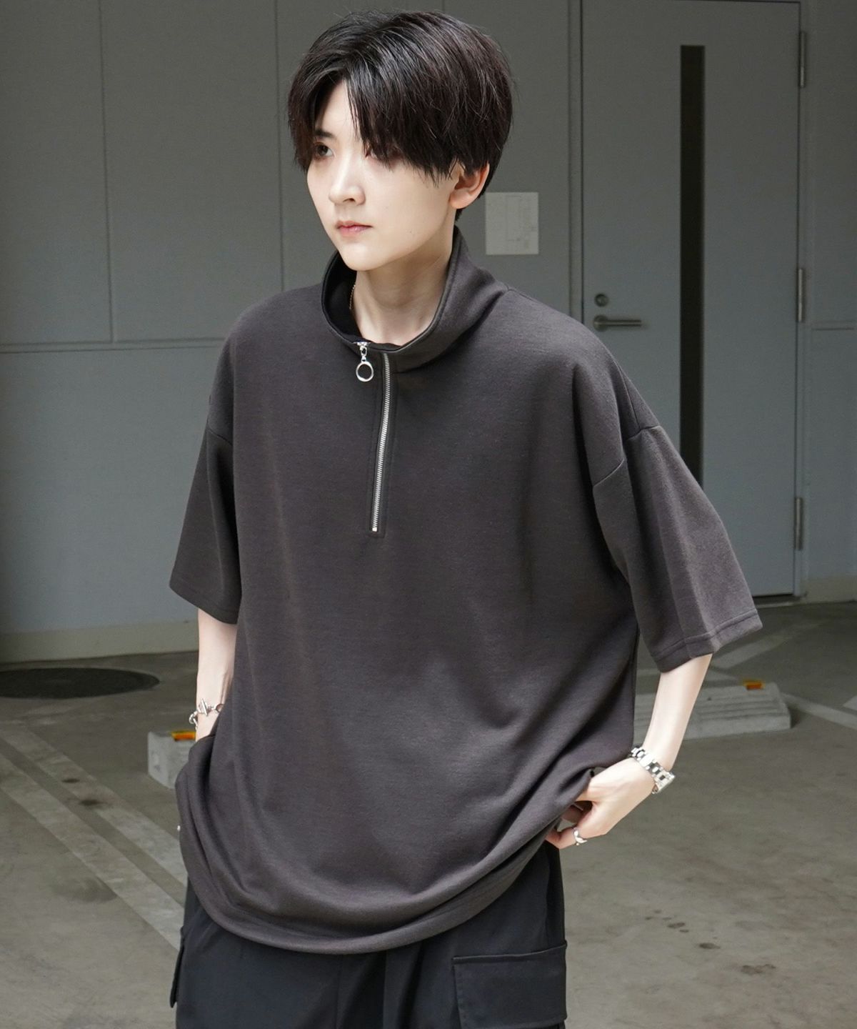 John Galliano 長袖カットソー ブラック XL 07AW