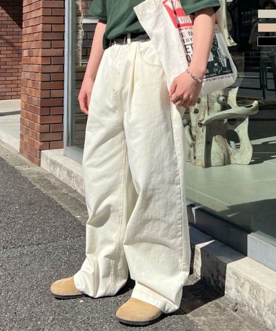 Confirm（コンファーム）ナチュラルシルエット カツラギワイドパンツ