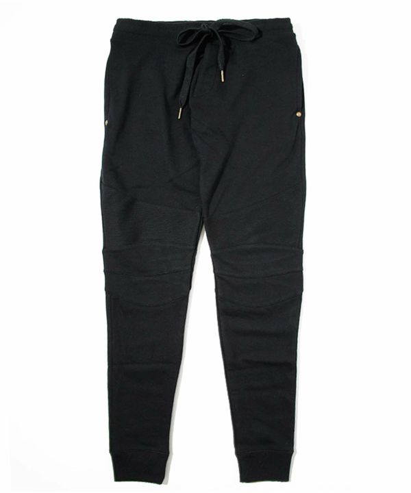 【希少】ウノピゥウノウグァーレトレ　ジョガーパンツ　人気ブラック　Ⅲ S 1PIU1UGUALE3 RELAX ウノピゥウノウグァーレトレ リブロゴ ジョガー