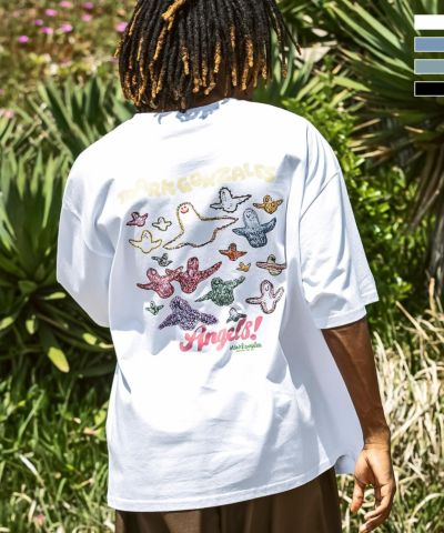 MARK GONZALES ARTWORK COLLECTION(マーク ゴンザレス)バックプリント半袖Tシャツ/3type/4colors