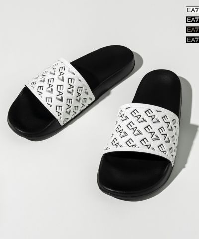 EMPORIO ARMANI EA7(イーエーセブン)エンボスロゴシャワーサンダル