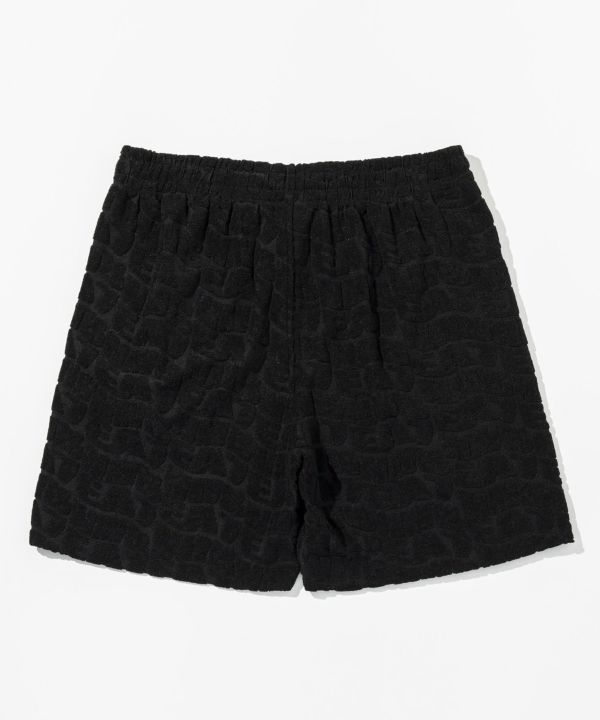 EMPORIO ARMANI EA7(イーエーセブン)ロゴパイルハーフパンツ