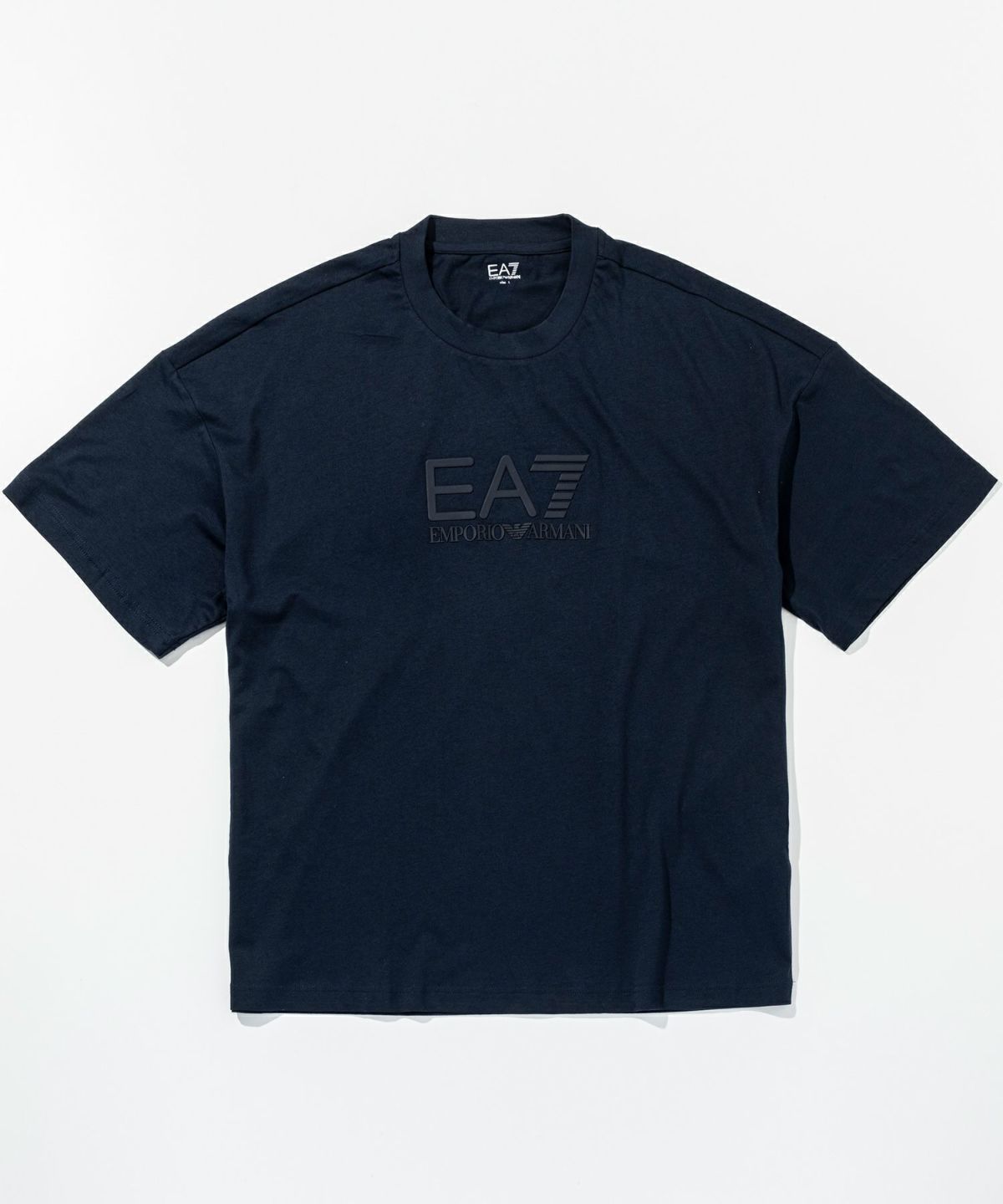 関税送料込♪EMPORIO ARMANI/EA ロゴ 半袖 Tシャツ EMPORIO ARMANI EA7(イーエーセブン)エンボスロゴ半袖Tシャツ