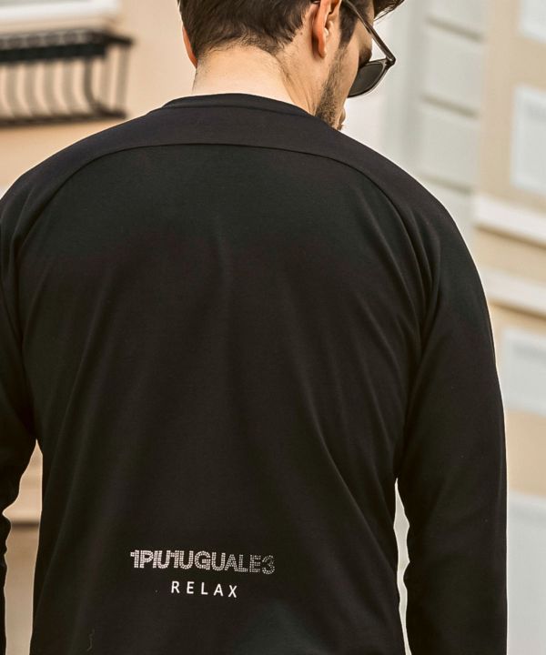 【1PIU1UGUALE3 RELAX】ミッキーマウス ロングTシャツ 1PIU1UGUALE3 RELAX(ウノピゥウノウグァーレトレ リラックス