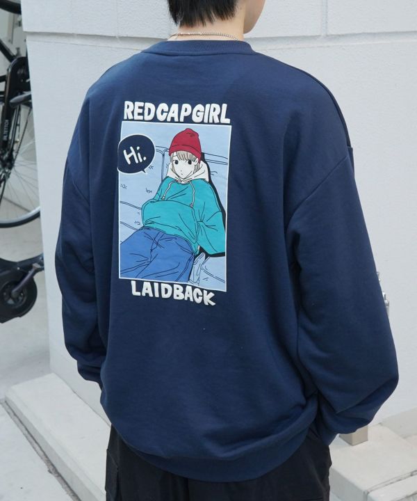 PHILIP NORMAL フィリップノーマル プリント スウェット シャツ PHILIP NORMAL フィリップノーマル プリント スウェット シャツ