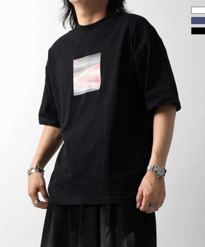 Confirm（コンファーム）アブストラクト絵画 フロントプリント 半袖Tシャツ メンズ レディース