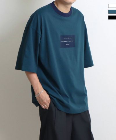 Confirm（コンファーム）ボックスロゴルーズTシャツ