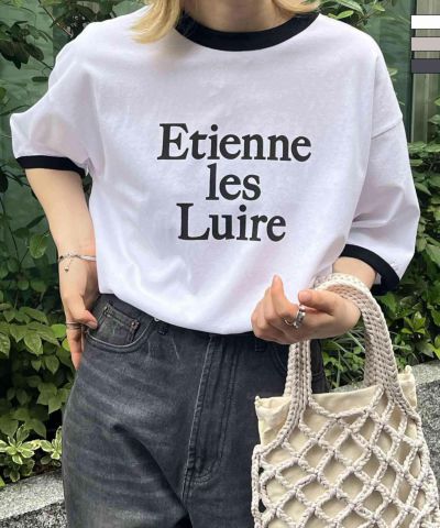 Confirm（コンファーム）フロントプリント ビッグシルエット半袖リンガーTシャツ カットソー ユニセックス