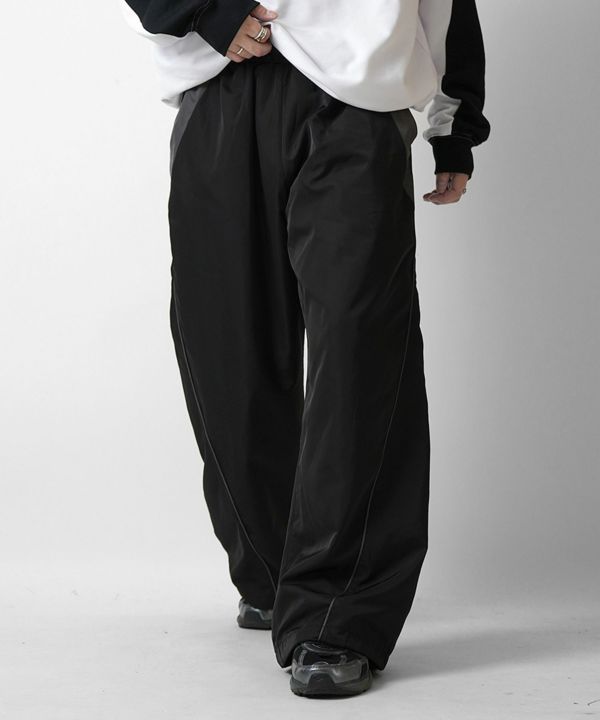 Confirm（コンファーム）Y2K 切替パイピングサイドライン 裾ドロー