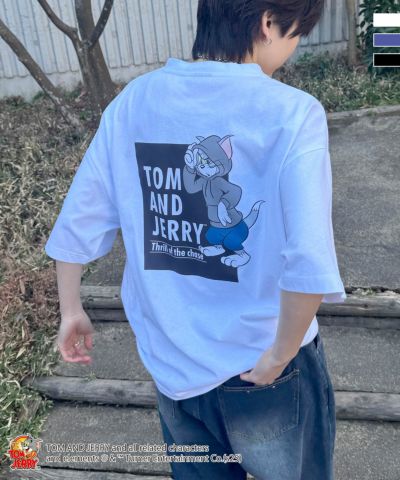 Confirm（コンファーム）【TOM&JERRY / トムとジェリー】ビッグシルエットバックプリントTシャツ ユニセックス