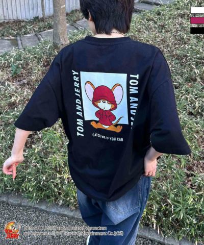 Confirm（コンファーム）【TOM&JERRY / トムとジェリー】ビッグシルエットバックプリントTシャツ ユニセックス
