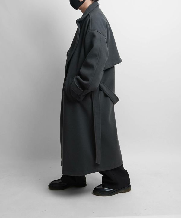 Confirm（コンファーム）オーバーサイズ ウールライク メルトン