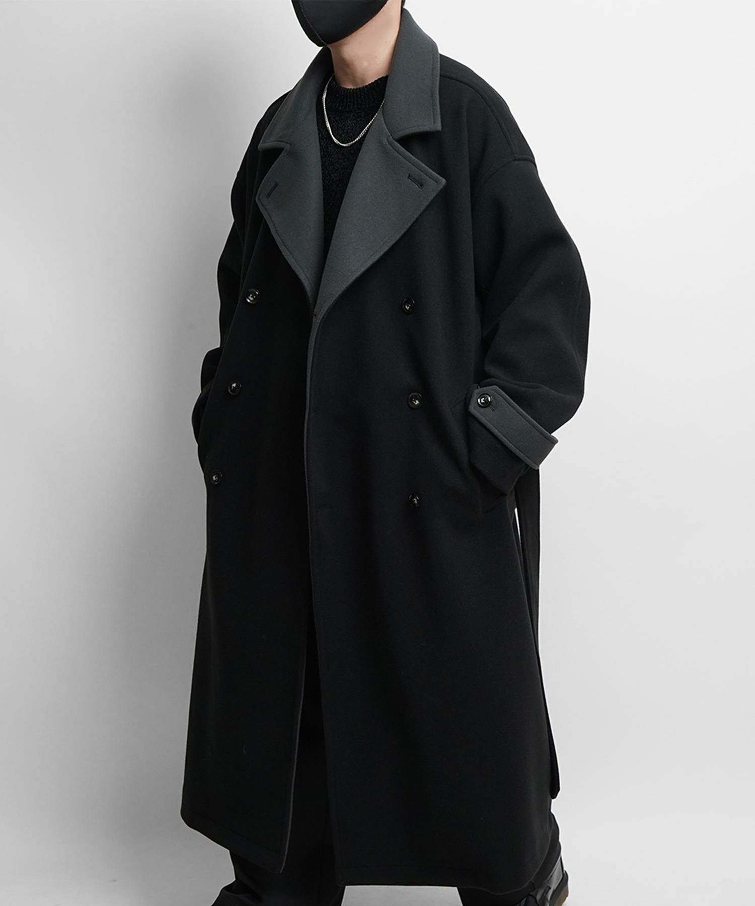 Confirm（コンファーム）オーバーサイズ ウールライク メルトン