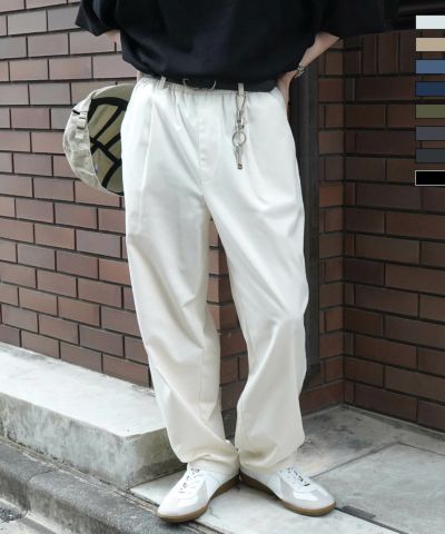 ILL'S（イルズ）ワイドテーパード リラックスイージー シェフパンツ ワークパンツ