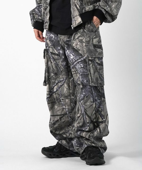 イルズ（ILLS）/ILL'S 【Labordi ラボード】ツリーカモ柄 デニム