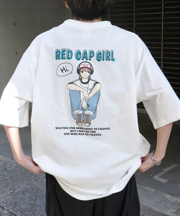 ILL'S（イルズ）【RED CAP GIRL】バックプリント / フロントプリント