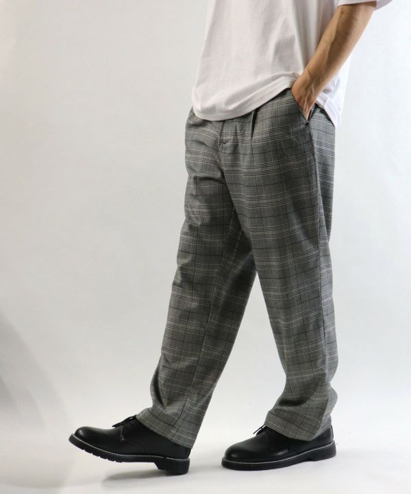 Confirm（コンファーム）チェックワイドパンツ | SHIFFON公式通販