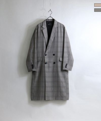 Confirm（コンファーム）ダブルブレストチェックチェスター