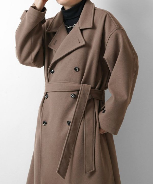 Confirm（コンファーム）オーバーサイズ ウールライク メルトン