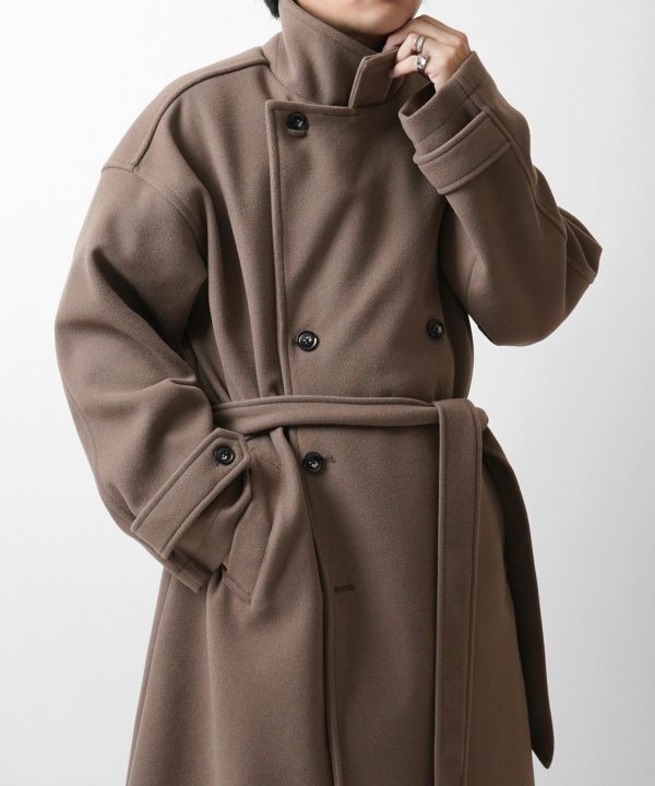 Confirm（コンファーム）オーバーサイズ ウールライク メルトン