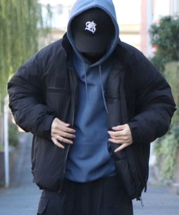 Confirm（コンファーム）2way フード付き ビッグシルエット スタンド