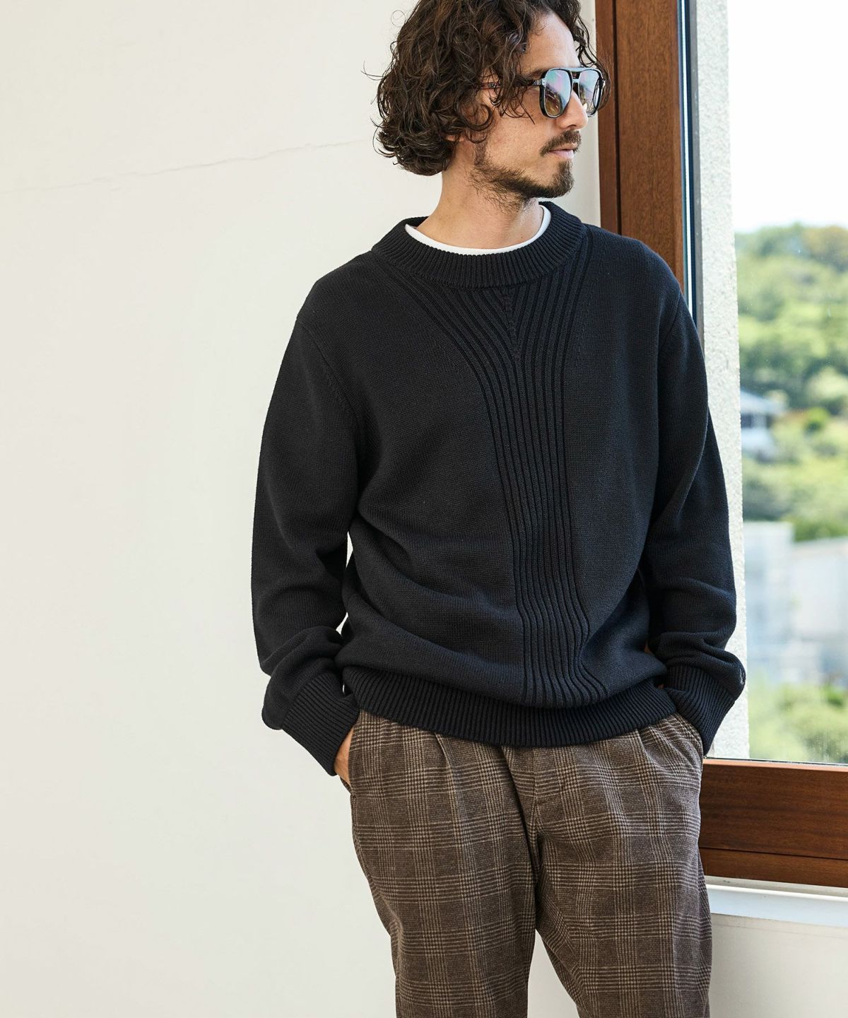 1PIU1UGUALE3Relax ブラック ハイネック M 1PIU1UGUALE3Relax ブラック ハイネック M 1PIU1UGUALE3Relax ブラック