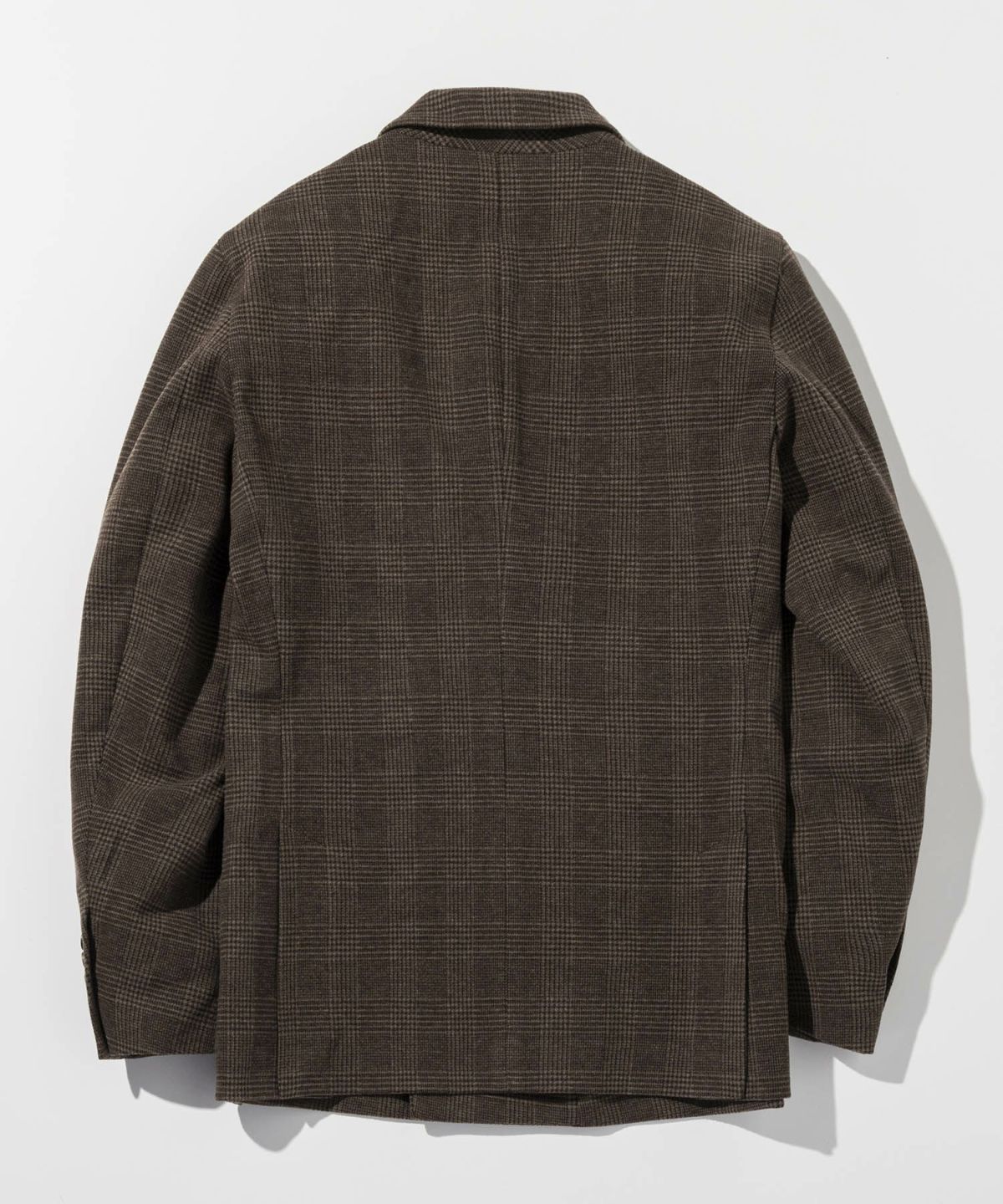 ウノピゥウノウグァーレトレ リラックス（1PIU1UGUALE3 RELAX）/1PIU1UGUALE3 RELAX グレンチェックダブルブレストジャケット【LEON掲… 1PIU1UGUALE3 RELAX(ウノピゥウノウグァーレトレ リラックス)グレン