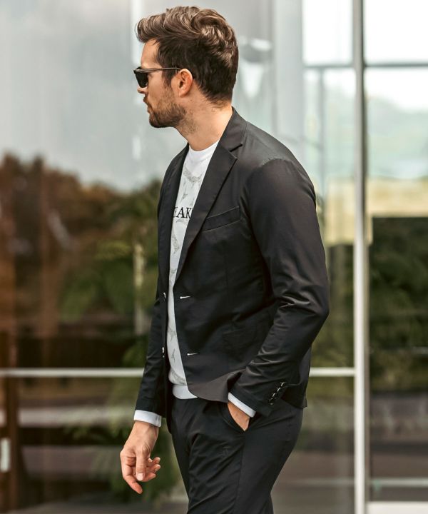 LUXEAKMPLUS ブラック ジャケット　XL LUXE AKM PLUS ダウンジャケット ダウン LUXEAKMPLUS(リュクスエイケイ