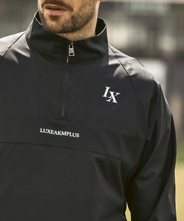 LUXEAKMPLUS(リュクスエイケイエムプラス)ゴルフ ラインハーフジップ