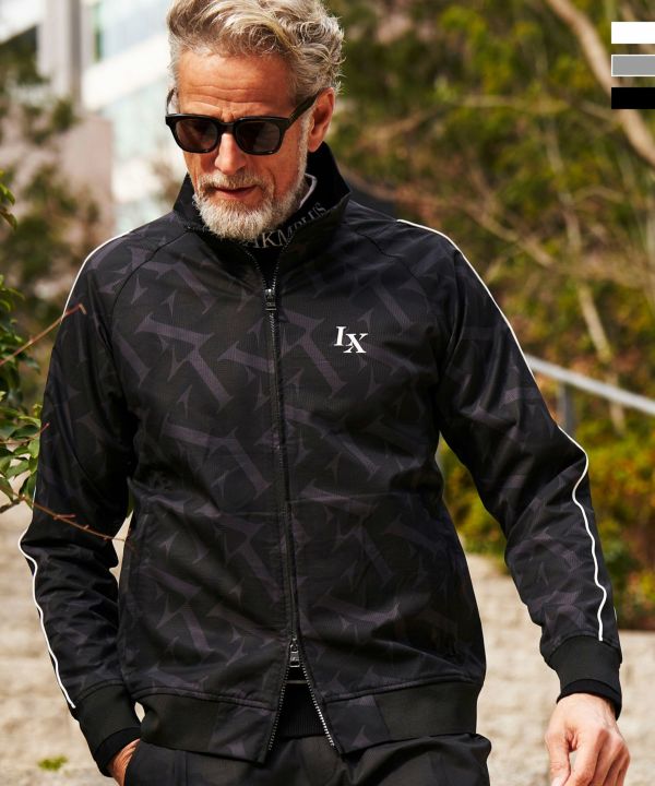 LUXEAKMPLUS(リュクスエイケイエムプラス)ゴルフ 総柄ブリーザブル