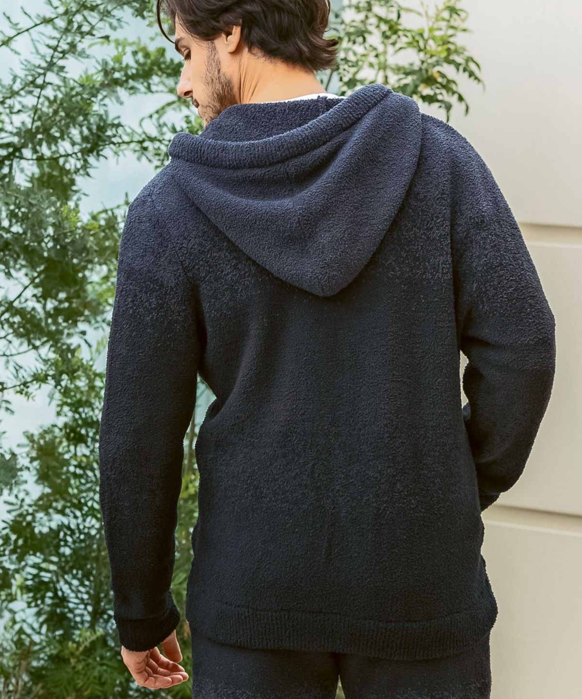 ウノピゥウノウグァーレトレ リラックス（1PIU1UGUALE3 RELAX）/グラデーションニットジップパーカー 1PIU1UGUALE3 RELAX(ウノピゥウノウグァーレトレ リラックス