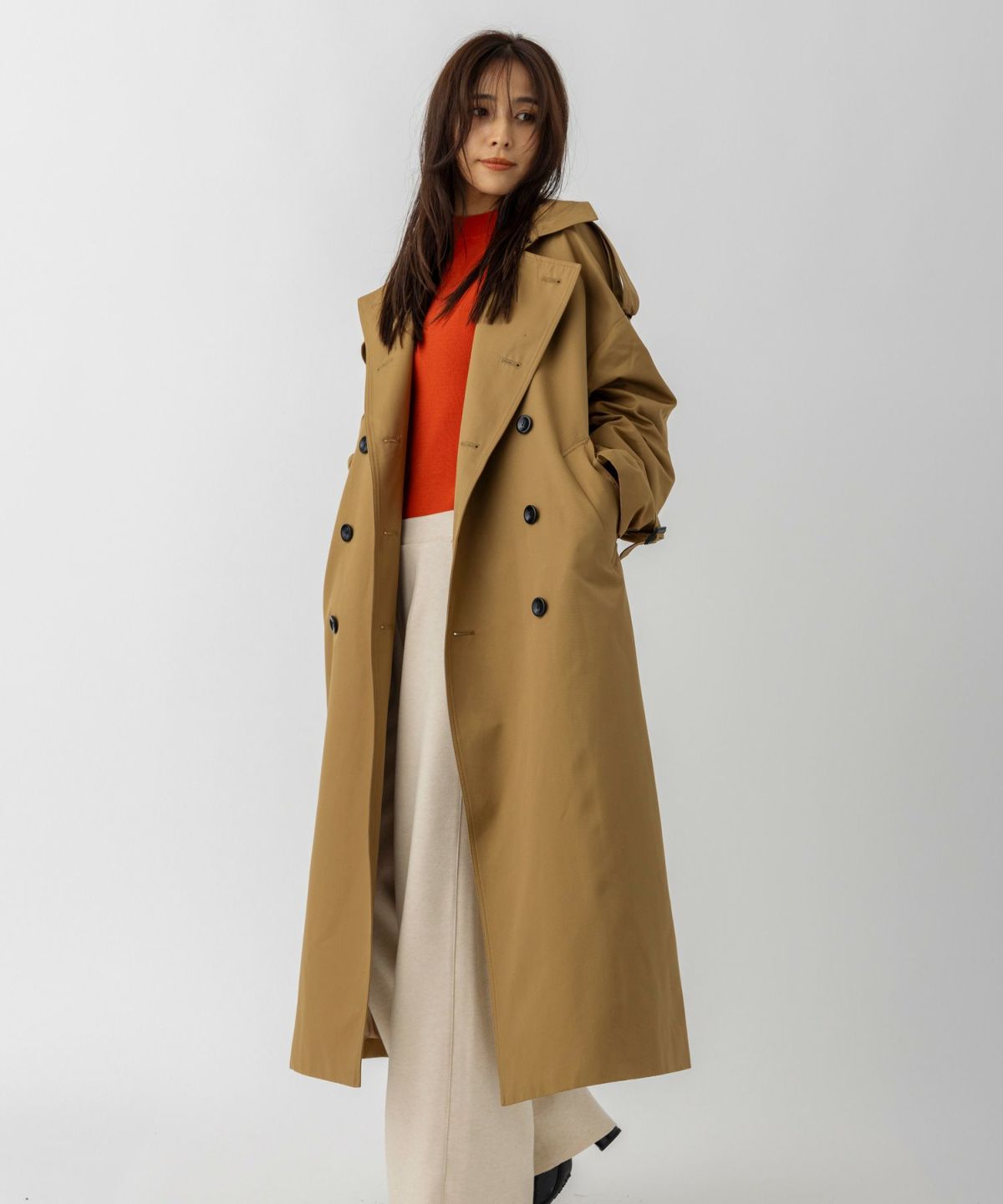 AJUGA. (アジュガ)2WAYボリュームトレンチコート | SHIFFON公式通販