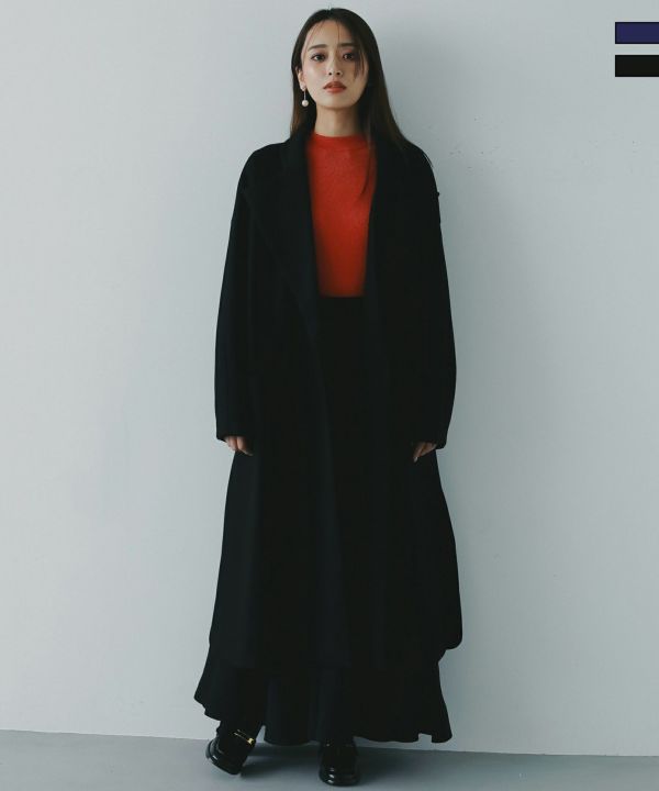 AJUGA. (アジュガ)スムースポンチロングコート | SHIFFON公式通販