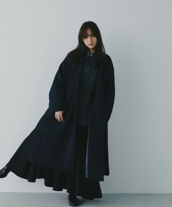 AJUGA. (アジュガ)スムースポンチロングコート | SHIFFON公式通販