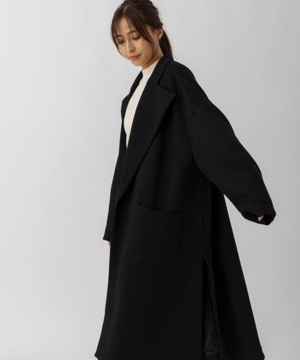 AJUGA. (アジュガ)スムースポンチロングコート | SHIFFON公式通販