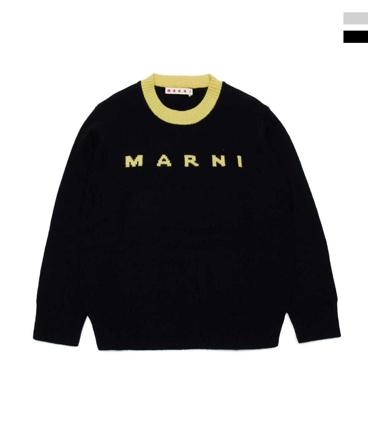 極美品マルニMarniコットンニット　刺繍ロゴ　長袖　M L 楽天市場】[TIME SALE] MARNI マルニ クレイジーパターン ミニロゴ刺繍