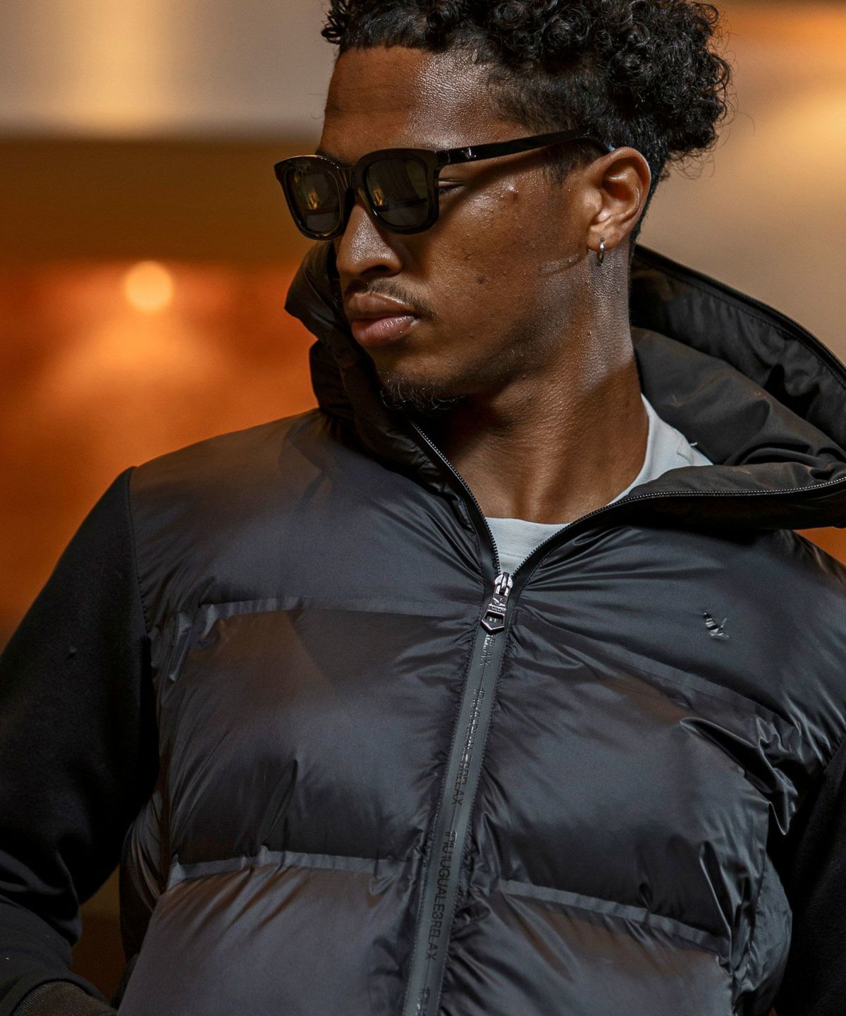 【定価60,600円】1PIU1UGUALE3 GOLF 中綿ブルゾン Ⅴ(L) 1piu1uguale3 golf ダウン超える身ごろ高機能中綿 ブルゾン Ⅳ