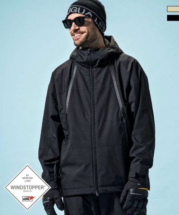 1piu1uguale3 relaxスノーボードジャケット新品未使用 L ウノピゥウノウグァーレトレリラックス メンズ スノーボード