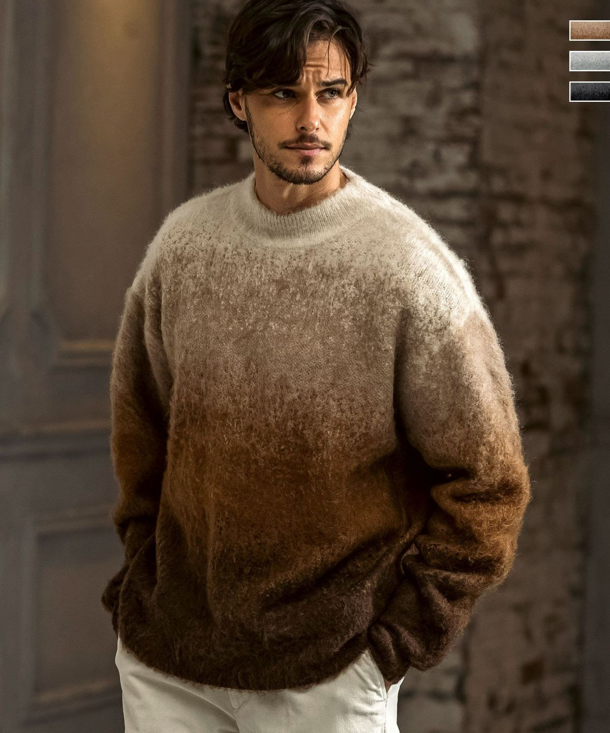 AKM Contemporary(エイケイエムコンテンポラリー)グラデーションモヘア