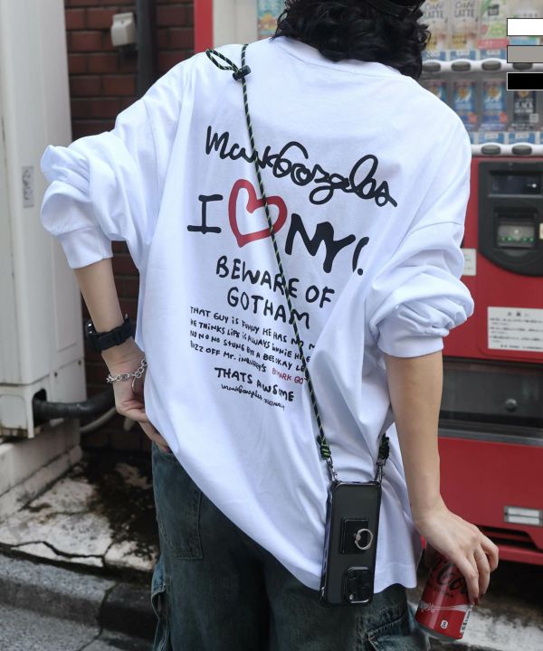 MARK & LONA LOVE PEACE スカルデザイン シャツ MARK & LONA LOVE PEACE スカルデザイン シャツ 2021 春夏