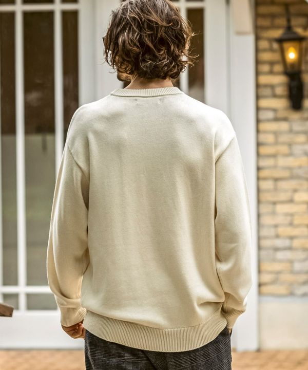 JH junhashimoto(ジェイエイチ ジュンハシモト)コットンカシミヤクルー