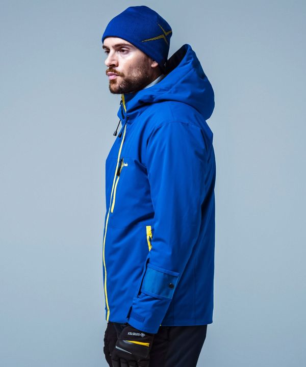 りせさま専用 Goldwin 青色 スキーウェア ファー付き♡カッコいい GOLDWIN（ゴールドウイン） 【25日限定！全品P10倍！】スキーウェア