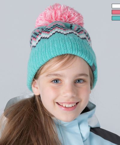 phenix(フェニックス)Mix Border Junior Knit Hat キッズ/スキーウェア