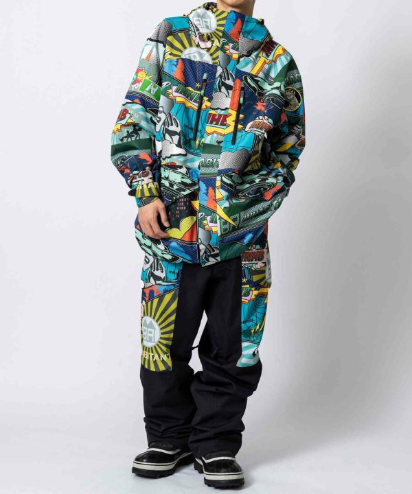 inhabitant(インハビタント)ジップスノージャケット/スキーウェア