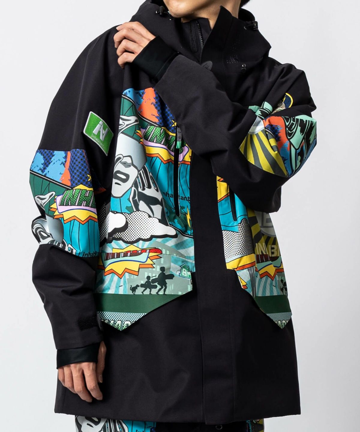 inhabitant(インハビタント)ジップスノージャケット/スキーウェア