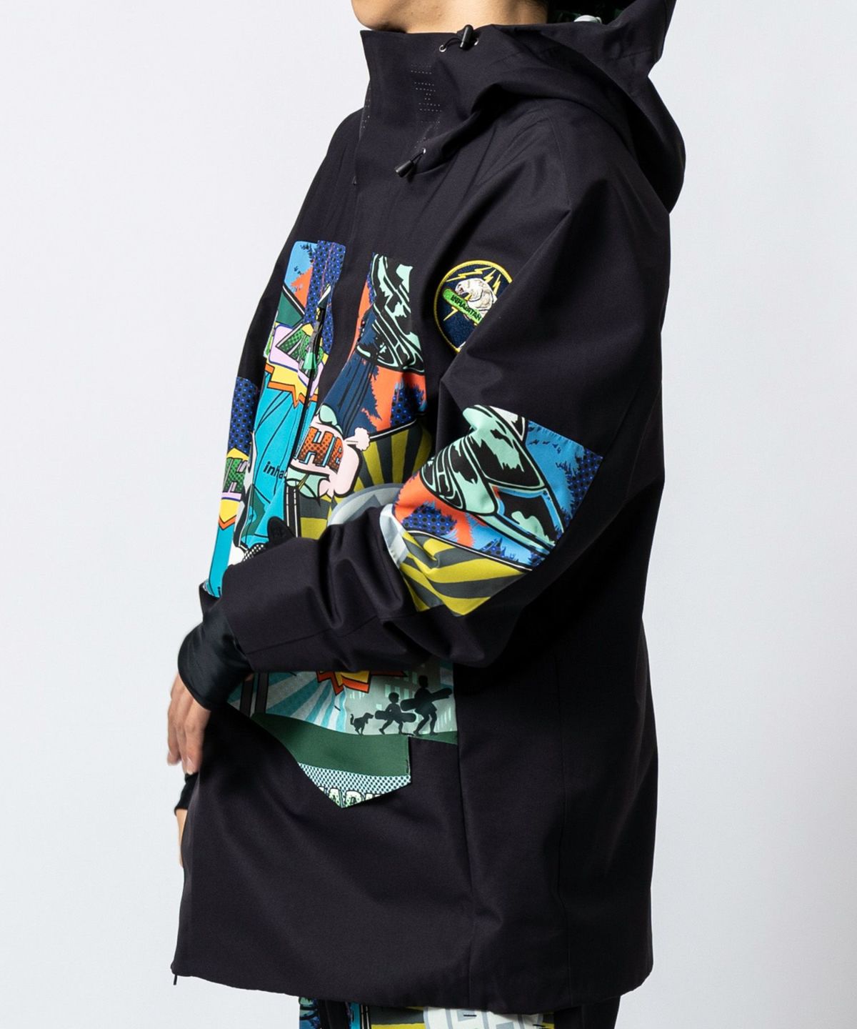 inhabitant(インハビタント)ジップスノージャケット/スキーウェア